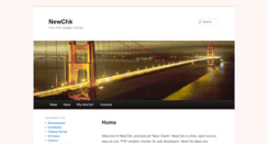 Desktop Screenshot of newchk.com